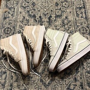Vans hi top bundle
